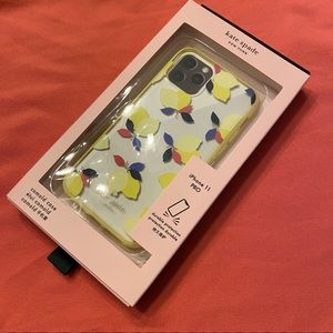 NIB Kate Spade 🍋 lemon 🍋 iPhone 11 Pro case ♠️